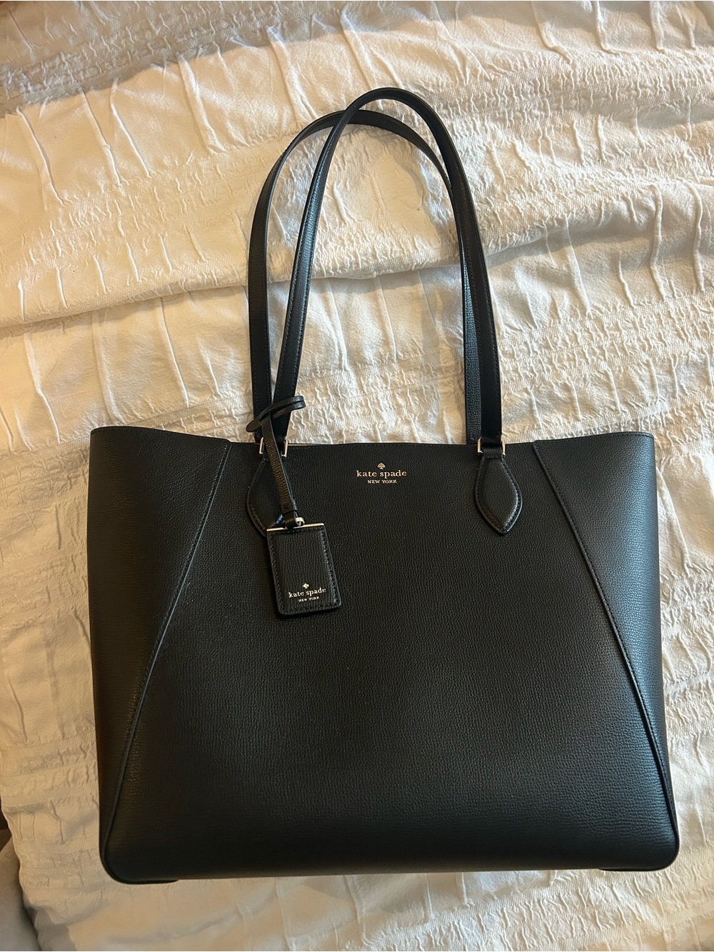 Kate Spade All Day Tote - Black Leather